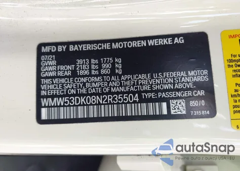 WMW53DK08N2R35504